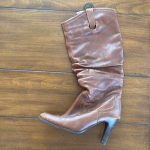 Matisse Brown leather boots 6.5. Great condition